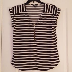 Stripped blouse from Express